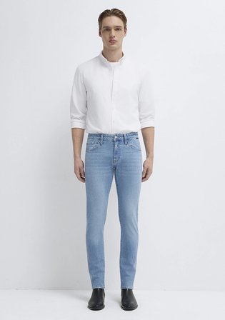 KVNÇ Mavi Black  Açık Mavi Jean Pantolon 001070-A2957