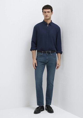 Marcus Mavi Pro Koyu Indigo Mavisi Jean Pantolon 00351A1735
