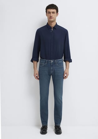 Marcus Mavi Pro Koyu Indigo Mavisi Jean Pantolon 00351A1735