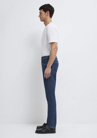 Marcus Classic Denim Vintage Koyu Indigo Mavisi Jean Pantolon 0035191240
