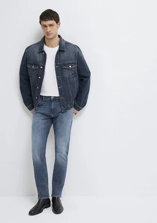 Marcus Mavi Pro Indigo Puslu Mavi Jean Pantolon 00351A1734
