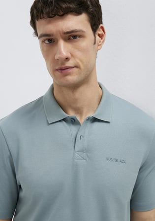 Gri Polo Tişört 0611837-70118