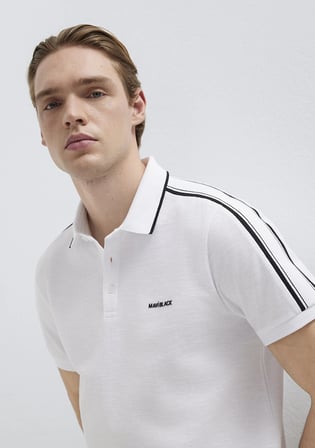 Mavi Black Beyaz Polo Tişört 0611838-620