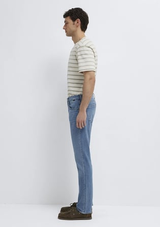 Jake Premium Blue Puslu Açık Mavi Jean Pantolon 0042283030