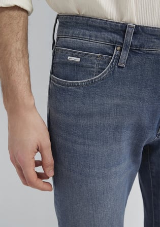 Jake Mavi Edition Puslu Vintage Koyu Mavi Jean Pantolon 00422A2984