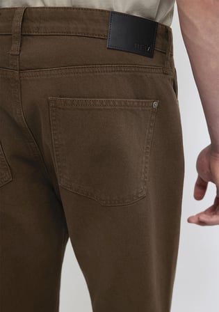 Lisbon Kahverengi Gabardin Pantolon 0010039-A2797