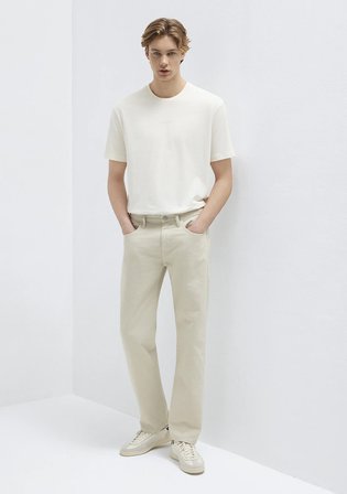 Lisbon Ekru Gabardin Pantolon 0010039-A3058