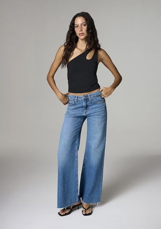 Grace Iconic Gölgeli Indigo Mavisi Jean Pantolon 1018584-A1600
