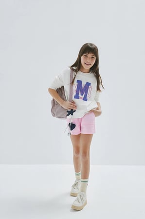 Mavi Kız Çocuk Short 7410018-90773