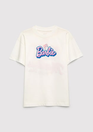 Barbie Baskılı Ekru Tişört 7610453-70057