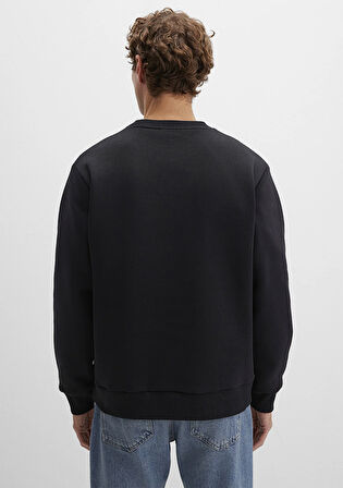 Mavi Jeans Detaylı Siyah Sweatshirt 0S10586-900