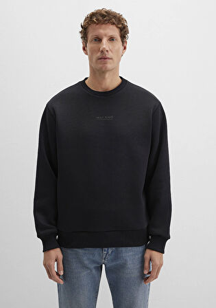 Mavi Jeans Detaylı Siyah Sweatshirt 0S10586-900