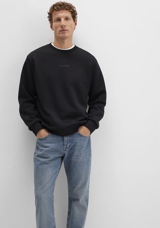 Mavi Jeans Detaylı Siyah Sweatshirt 0S10586-900