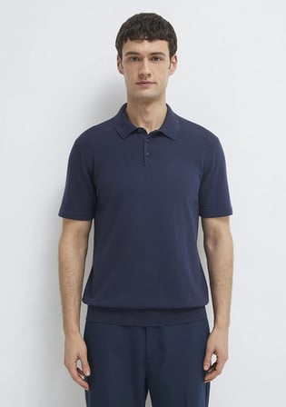 Lacivert Triko Polo 0710248-83699