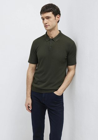 Yeşil Triko Polo 0710249-85370