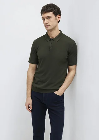 Yeşil Triko Polo 0710249-85370