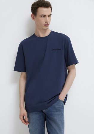 Mavi Jeans Baskılı Lacivert Tişört 0612733-70497