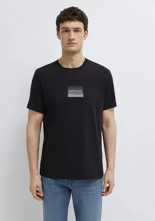 Mavi Black Baskılı Siyah Tişört 0613364-71379