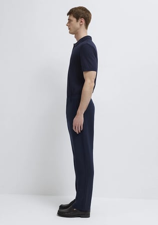 Lacivert Keten Pantolon 0010595-86623