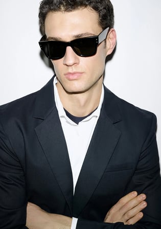 Keten Karışımlı Lacivert Blazer 0110828-86623