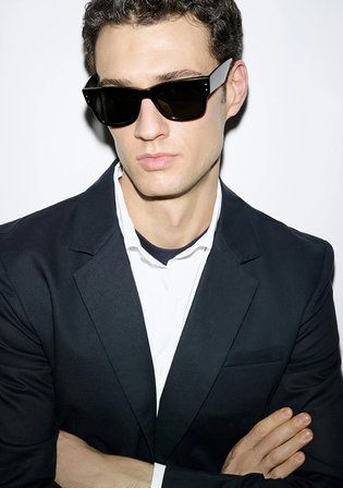 Keten Karışımlı Lacivert Blazer 0110828-86623