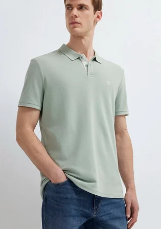 Mavi M0613287-71464 Mühür Logo Polo Yaka Tişört Erkek Tişort