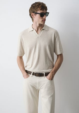 Bej Polo Triko 0710410-70144