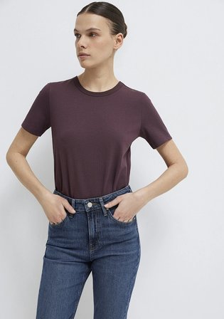 Bordo Basic Tişört 1614067-70223
