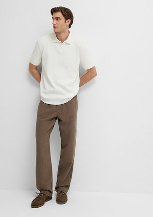 Beli Lastikli Kahverengi Pantolon 0010596-83866