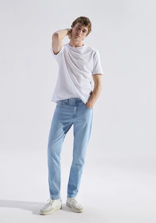 London Classic Denim Buz Mavisi Jean Pantolon 0010172-A3259