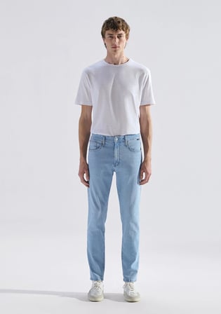 London Classic Denim Buz Mavisi Jean Pantolon 0010172-A3259