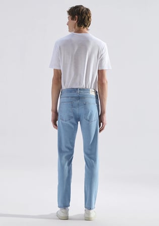 London Classic Denim Buz Mavisi Jean Pantolon 0010172-A3259