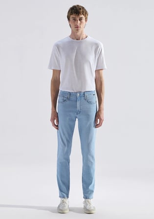 London Classic Denim Buz Mavisi Jean Pantolon 0010172-A3259