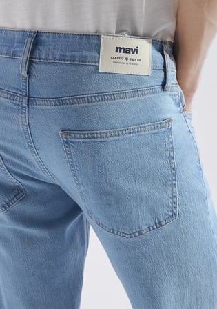 London Classic Denim Buz Mavisi Jean Pantolon 0010172-A3259