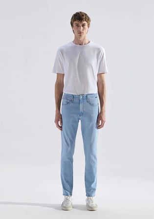 London Classic Denim Buz Mavisi Jean Pantolon 0010172-A3259