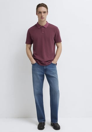 Bordo Polo Tişört 0613311-70426