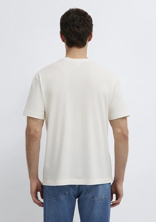 Ekru Basic Tişört 0613338-80194