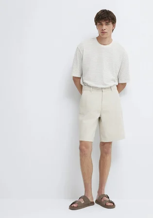 Gri Chino Şort 0410327-70140