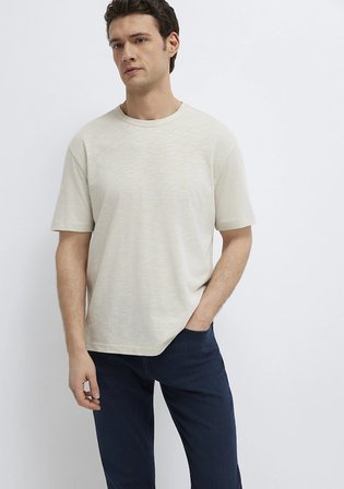Gri Basic Tişört 0613460-70144