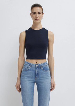 Ekru Crop Atlet 1613982-70497
