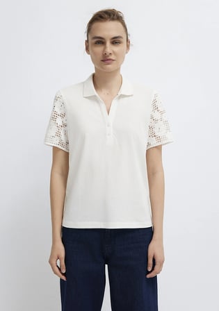 Ekru Polo Tişört 1613938-70057