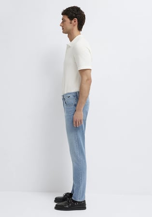 London Mavi Edition Puslu Açık Mavi Jean Pantolon 0010172-A2975