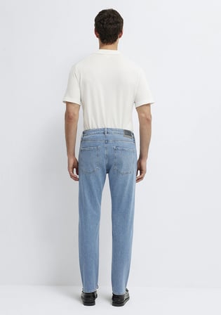 London Mavi Edition Puslu Açık Mavi Jean Pantolon 0010172-A2975