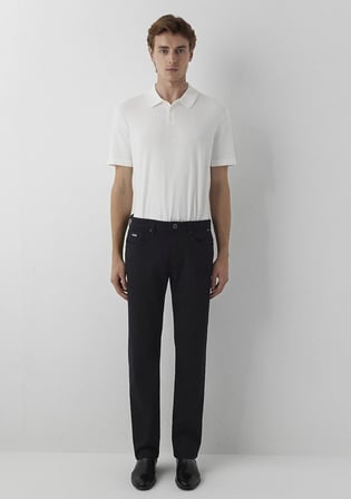 Lısbon Mavi Edition Simsiyah Jean Pantolon 0010039-A3876