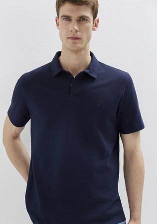 Lacivert Polo Tişört 0613267-86415
