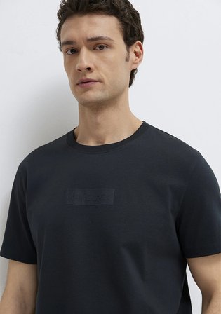 Mavi Black Baskılı Siyah Tişört 0613270-71379