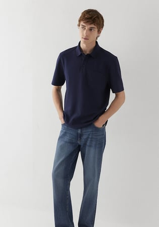 Lacivert Polo Tişört 0613465-70497