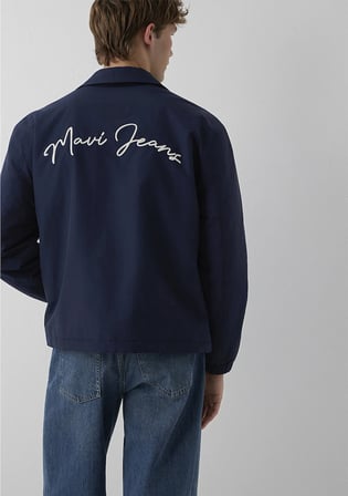 Mavi Jeans Nakışlı Lacivert Ceket 0110875-82318