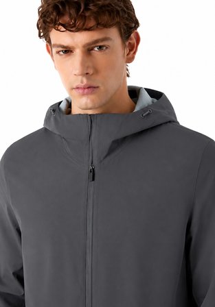 Mavi M0110853-71379 Mavi Pro-Tech Su İtici Kapüşonlu Erkek Mont