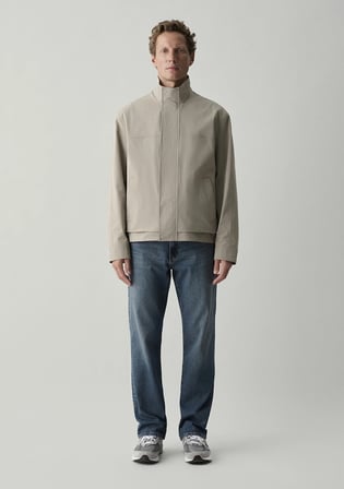 Dik Yaka Bej Ceket 0110855-80062